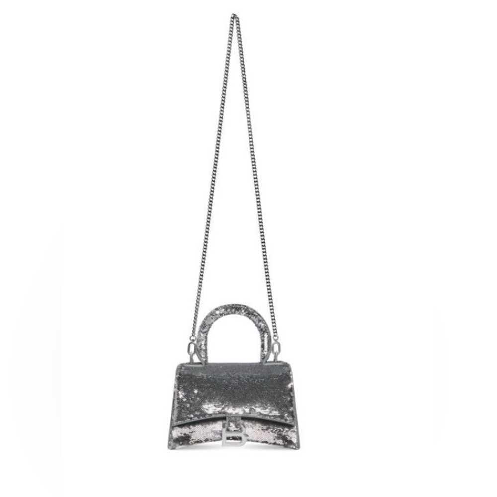 Balenciaga Silver Sequin XS Bag Excellent Condition - Picture 4 of 15